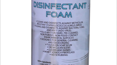 Can of Brody Chemical's Disinfectant Foam product